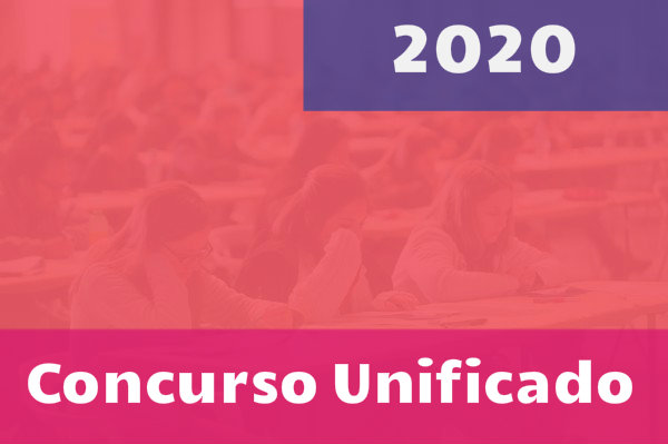 Concurso Unificado 2020 – Plazas a cubrir