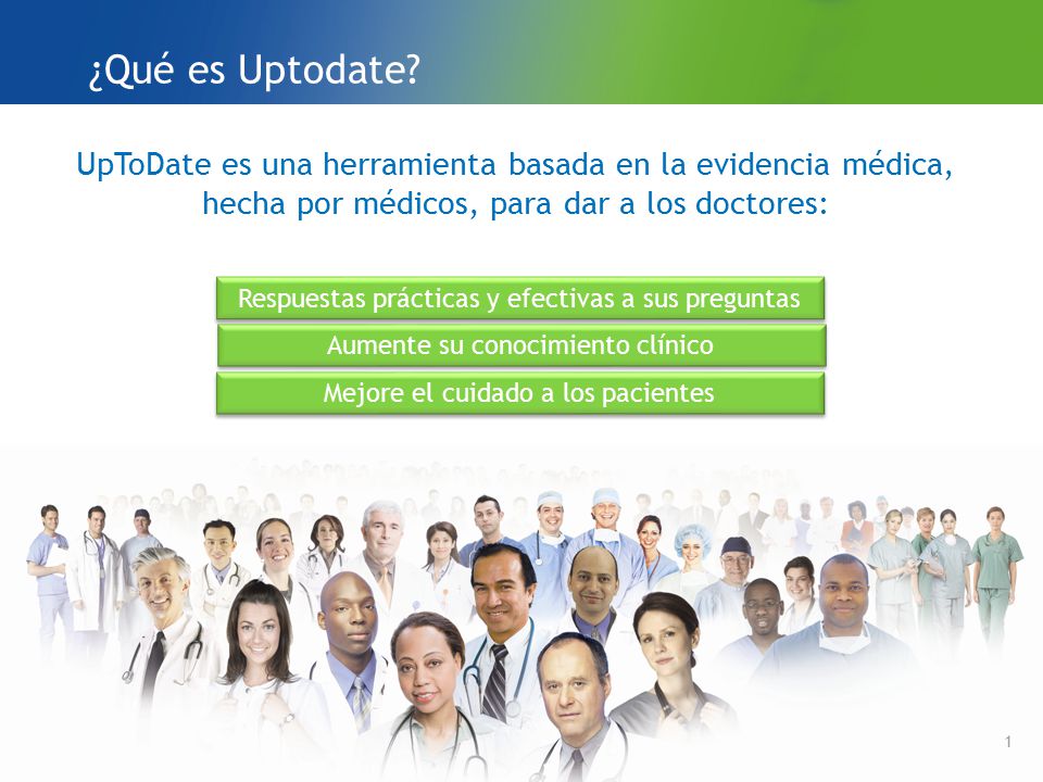 Acceso gratuito a UpToDate