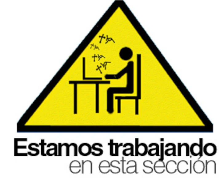 Estamos trabajando en esta sección