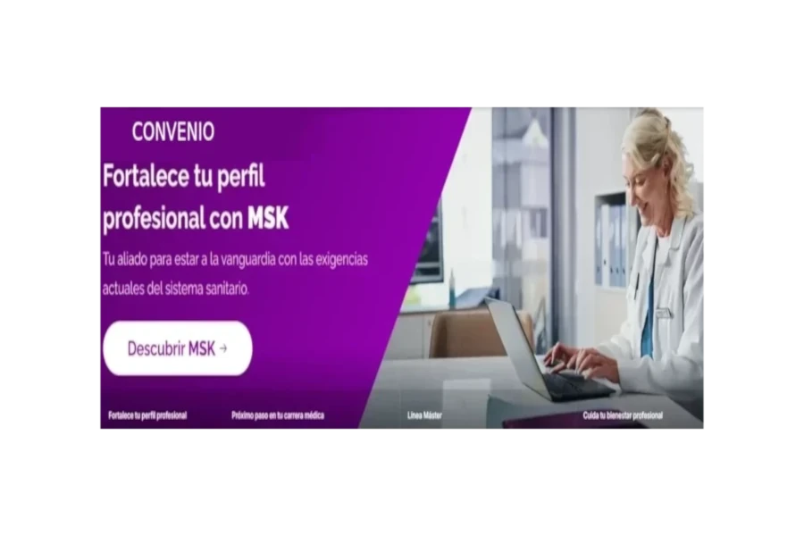 🤝 Nueva alianza para fortalecer la formación médica continua: el Colegio de Médicos firma un convenio estratégico con MSK LATAM