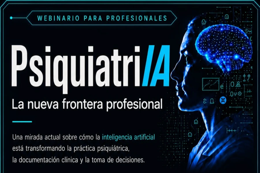 🧠🤖 Psiquiatría e Inteligencia Artificial: la nueva frontera profesional | Lunes 10 de agosto 